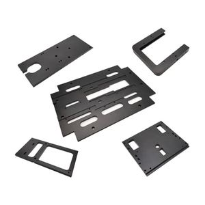 Perfiles de Aluminio Anodizado Negro para la Industria CNC, Producción de Aluminio, Piezas Metálicas Personalizadas, Fresado CNC, Pieza CNC de Aluminio - Product Image 3
