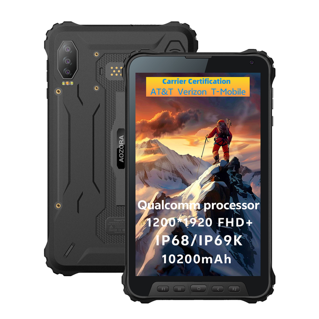 8 Inch IP68 Android Rugged Tablet PC Qualcomm Tablet Handhold Computer Mini Pc Laptop Consumer Electronics Phone Tab