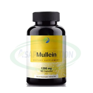 Cápsulas de Hoja de Gordolobo, Suplemento Herbal Ausreson OEM, Apoyo Inmunológico, Limpieza Pulmonar, Vegano, Orgánico para Adultos - Product Image 1