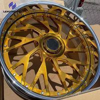 Rines Cóncavos de 2 Piezas Forjados a Medida, de 18-22 Pulgadas, de Aleación de Aluminio, para Autos de Pasajeros y Vehículos de Lujo, Más Vendidos