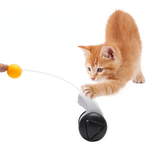 Jouets interactifs pour animaux de compagnie : Tumbler LED d'équilibre pour chat, jouet anti-ennui pour voiture, pour divertir votre chat - Product Image 2