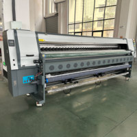 Worldcolor 1,3 m/1,6 M/1,8 m/3,2 M impresión Digital Eco solvente impresora de inyección de tinta para impresora Plotter