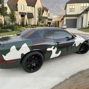WRAPMASTER 1.52*20m Low Tack Glue Camo Car Body Sticker Vinyl Wrap - Product Image 5