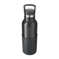 Accessoires pour bouteille 2026 Twist 600ml avec manchon de protection anti-rayures, bouteille antidérapante avec infuseur à thé