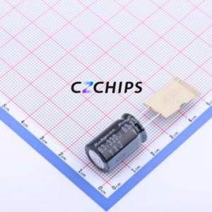 63YXJ330MG412.5X20ตัวเก็บประจุอลูมิเนียมอิเล็กโทรไลติกผ่านรู D12.5xL20mm 330uF 20% 63V 1.57A-100kHz - Product Image 1