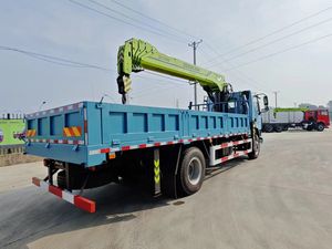 Camión de carga automática 8x4 <span class=keywords><strong>con</strong></span> grúa de pluma telescópica de 6 toneladas, 7 toneladas, 8 toneladas, capacidad de carga de 7 toneladas, grúas de camión móviles - Product Image 5