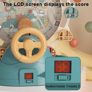 Jeu de labyrinthe de collision sur rail avec machine à attraper des balles, mini flipper et musique, pour parc d'attractions, avec grande roue rotative - Product Image 6