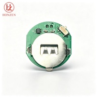 Module LED circulaire miniature clignotant RVB TWB65LM, auto-adhésif, indice de protection IP20, carte de circuit imprimé LED pour boîte cadeau, artisanat, présentoir, vente en gros