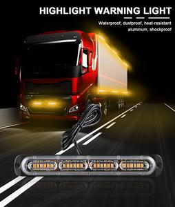 Tête de lumière stroboscopique de calandre avant de voiture 12V LED Mini clignotant <span class=keywords><strong>lampe</strong></span> <span class=keywords><strong>d</strong></span>'urgence voyant lumineux 24V - Product Image 3