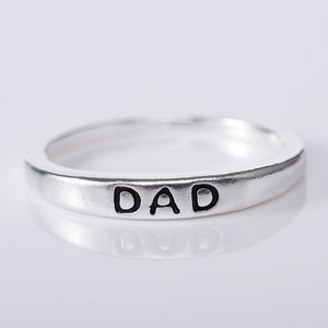 Vintage Argento Placcato L'anello Del Cuore Corona Disinteressato <span class=keywords><strong>Mamma</strong></span> Papà Anelli per le Donne Degli Uomini Sereno CZ In Argento Placcato di Modo <span class=keywords><strong>della</strong></span> Madre giorno <span class=keywords><strong>Gioielli</strong></span> - Product Image 5