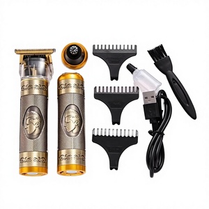 Tondeuse à cheveux électrique filaire portable silencieuse Km-666C avec lames en acier inoxydable, rechargeable par USB, pour usage extérieur universel, étanche IPX5 - Product Image 4
