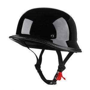 Vintage Tarzı İkinci Dünya Savaşı Açık Yüz Retro Kaskı ABS Malzemeden Motosiklet Sürüşü için Yenilikçi Baş Koruması Motosiklet Kaskları - Product Image 3