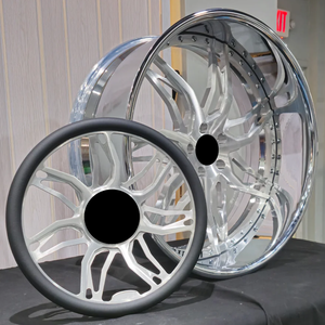 Cerchi Forgiati da 20, 22, 24, 26 Pollici per Chevrolet Impala, Chevelle, Silverado, Tahoe, Suburban, Ford Donk, G-Body, Fetti, Old School, Capo - Product Image 1