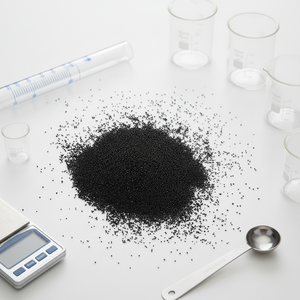 Charbon actif sphérique à base de résine, <span class=keywords><strong>agent</strong></span> auxiliaire chimique de haute pureté utilisé comme support de catalyseur - Product Image 2