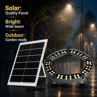 Shingel Solar Baumumfassungsleuchte Ringlampe Palmenbaum Aluminium IP65 Fernbedienung CE-zertifiziert 48W-120W Solar-LED-Baumumfassungsleuchte