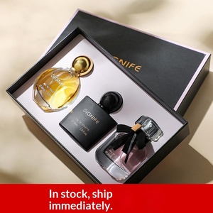 Nouveau parfum Black Opium de Li Fei, eau de toilette en vaporisateur, coffret cadeau trois pièces pour femmes, eau gratuite et parfum inversé, utilisation pour mariage - Product Image 6