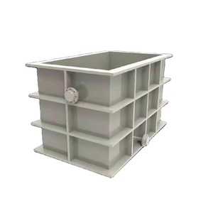 Cuves de stockage de galvanoplastie personnalisées: Construction 100% PP avec résistance aux acides/alcalis dans toutes les tailles - Product Image 3