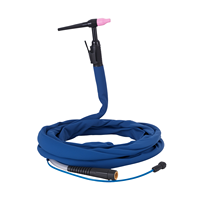 Torche de soudage TIG Czcarlin 1000W 110V-240V 10A, corps de collet 10N, tailles assorties, compatible WP17/18/26, 5 pièces/boîte, accessoires en laiton 1