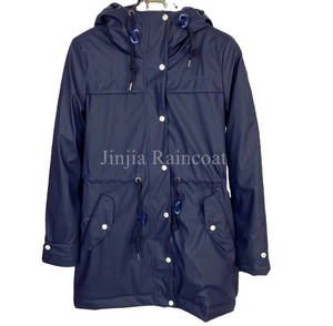 Chaqueta Impermeable de Moda para <span class=keywords><strong>Mujer</strong></span>, <span class=keywords><strong>Parka</strong></span> de Invierno con Forro Polar Cálido, Impermeable, Personalizada de Fábrica con Certificación BSCI e ISO - Product Image 5