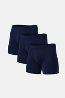 Boxers pour hommes naturels et très respirants, 95% coton biologique + 5% fibre de spandex, antibactériens, écologiques, lavables en machine