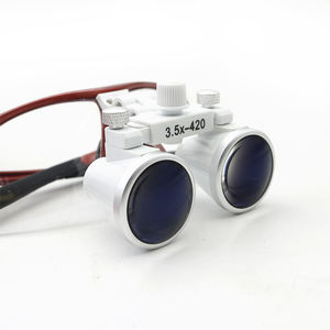 Loupe de dentiste professionnelle lumière LED loupe dentaire grossissement 3.5x loupes binoculaires - Product Image 4