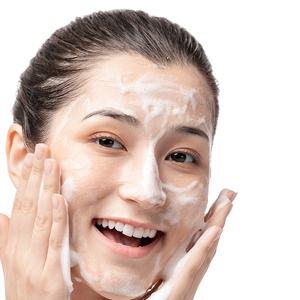 Limpiador Facial con Extracto de Durazno y Aminoácidos <span class=keywords><strong>BIOAQUA</strong></span>, Limpiador Facial Suave de Limpieza Profunda, Crema Facial Hidratante con <span class=keywords><strong>Espuma</strong></span> Densa de Aminoácidos - Product Image 2