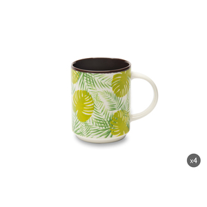 Tazza in Porcellana Excelsa Foliage 30 Cl, Tazza in Ceramica Multicolore - Product Image 3