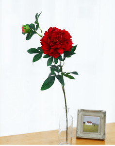 Hesper Tốt Nhất Người Bán Yboland Trung Quốc Hoa Nhân Tạo Hoa Mẫu Đơn Hoa Hoa Lụa Mẫu Đơn Giả Hoa Sắp Xếp - Product Image 6