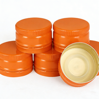 Bouchon à vis en aluminium écologique disponible en plusieurs tailles et couleurs, pot cosmétique en verre de qualité alimentaire personnalisable, huile essentielle