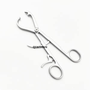 Pince de maintien d'os Mâchoire dentelée Pince de maintien d'os à cliquet souple Instrument orthopédique - Product Image 2