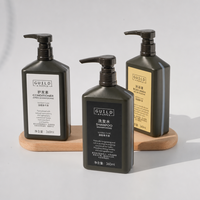Étiquette imperméable pour bouteille de shampoing, articles de toilette quotidiens, logo personnalisé, matériau PE, étiquettes à forte adhérence