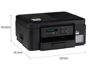 Impresora de Inyección de Tinta a Color Brother DCP-T735DW, Impresión Continua, Automática, Doble Cara, A4, USB, para Uso Doméstico, con Funciones Inalámbricas de Copia y Escaneo - Product Image 3