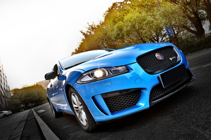 Bộ bodykit nâng cấp RS cho Jaguar XF 2012-2015, cụm thanh cản trước, bộ cản trước nâng cấp XF - Product Image 5