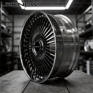 JZCNCW Nouvelles jantes personnalisées de 24 pouces, jantes de 26 pouces, roues forgées pour X5 X6 X7 G550 G63 EQS CLS SL550 SL63, roues de voiture de tourisme - Product Image 3