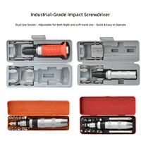 Kit d'outils professionnels magnétiques pour l'entretien mécanique, 7 embouts de tournevis à chocs en acier au chrome-vanadium, pour le bricolage et l'OEM
