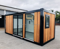 BOX SPACE 40 pieds maisons modulaires préfabriquées personnalisées petite maison de 4 chambres à coucher à vendre maisons préfabriquées à faible coût et construction rapide