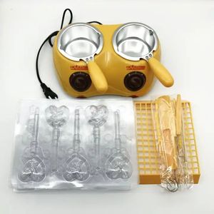 Chauffe-chocolat électrique double, cire de bougie au chocolat, huile, double chaudière, pot à fondre, chauffe-chocolat - Product Image 1