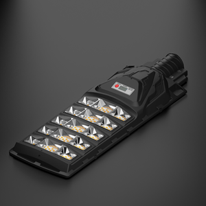 Farola Solar de 500W para Exteriores, Batería de 24000mAh, IP65 Impermeable, Sensor de Movimiento por <span class=keywords><strong>Radar</strong></span>, Lámpara LED para Carretera con Control Remoto - Product Image 5