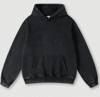 Sweat à capuche en coton polaire pour hommes, 355g, manches longues, couleur délavée, design, logo personnalisé, impression colorée, propre logo, vêtements à capuche en coton