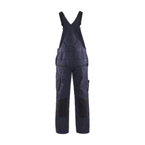 BLAKLADER - 269513308699C58 Peto con elástico Azul marino oscuro/Negro-EAN 7330509606384 WORK OVERALLS - Product Image 2
