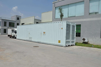 Groupe électrogène diesel silencieux conteneurisé 150KW 200KW 250KW à faible bruit 70-80dB pour zone urbaine, hôpital, école