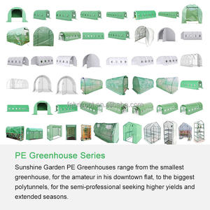 Couverture en plastique pour jardin, cadre métallique, portable, tunnel de jardin, polytunnel, <span class=keywords><strong>petite</strong></span> <span class=keywords><strong>serre</strong></span> à vendre, hiver - Product Image 2