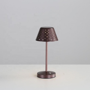 Hiện đại phong cách Châu Âu cao cấp bầu không khí đèn cạnh giường ngủ trong nhà có thể sạc lại rỗng không dây cảm ứng mờ thanh bàn ánh sáng - Product Image 4