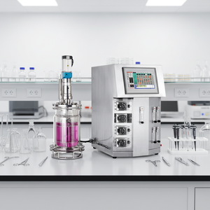 Bioreacteur de culture cellulaire série CHINCAN Biotech-JGC Biotech-JGYC 1L 3L 5L 7L 15L 10L en acier inoxydable et verre borosilicaté OEM 1 - Product Image 4