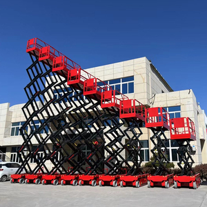 10 м Электрический Телескопический Мини самоходный ножничный подъемник новый вертикальный подъемник для мобильных ножниц для домашнего использования - Product Image 6