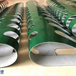 Nieuwe duurzame PVC 1-laags geperforeerde transportband met automatische laserperforatie voor papiermontagemachine snijservice - Product Image 2