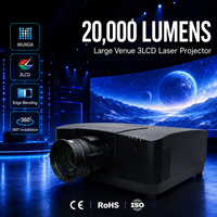 Projecteur immersif de 20 000 lumens avec fusion des images sur les bords, projecteur laser pour grandes surfaces, pour musées et expositions