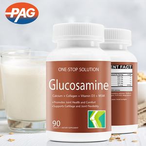 Un Service de marque privée favorise la santé des articulations <span class=keywords><strong>Glucosamine</strong></span> Calcium collagène vitamine D3 MSM tablette - Product Image 2