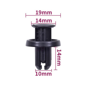 Auto Plastic Expansion Screw <b>Clip</b> 19mm 14mm 10mm For <b>Car</b> Door Roof Bumper Replacement Repair Parts - Product Image 1
