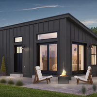 Maison préfabriquée extensible directement de l'usine, 20FT 40FT, maison modulaire portable pour projets résidentiels et commerciaux